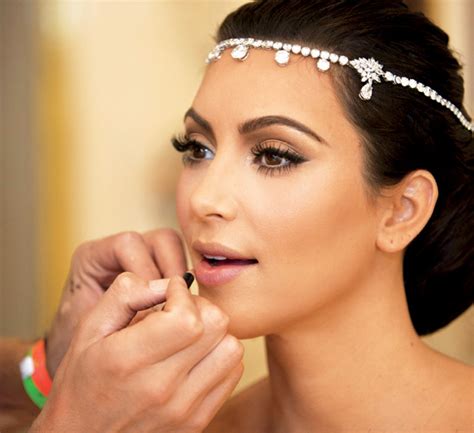 kim kardashian wedding day earrings